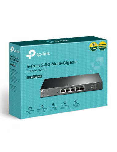 SWITCH DESKTOP 5 PORTE 2.5G