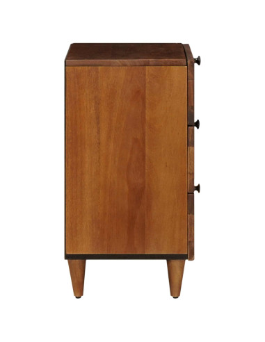 Armadio da Notte con cassetto Marrone 50 x 33 x 62 cm