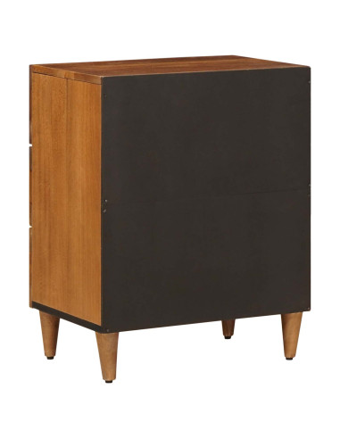 Armadio da Notte con cassetto Marrone 50 x 33 x 62 cm