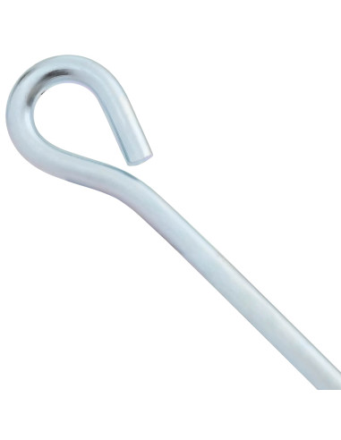 Ancora per Terra 2 pcs Argento Ø10 x 30 cm Metallo Galvanizzato