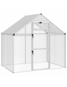 Gabbia per uccelli Argento 181,5 x 110,5 x 173,5 cm 2