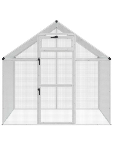 Gabbia per uccelli Argento 181,5 x 110,5 x 173,5 cm