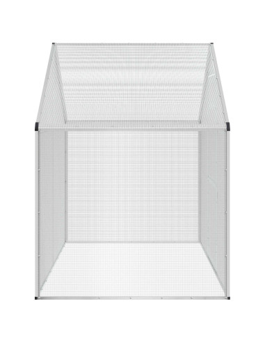 Gabbia per uccelli Argento 181,5 x 110,5 x 173,5 cm