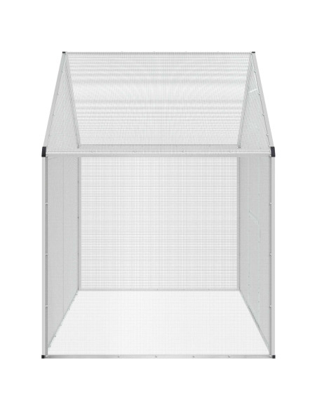 Gabbia per uccelli Argento 181,5 x 110,5 x 173,5 cm