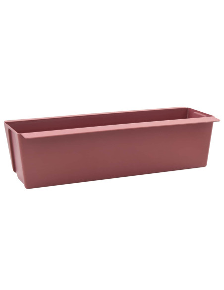 Fioriere per Euro pallet 24 pcs Marrone 36 x 13,5 x 9,5 cm