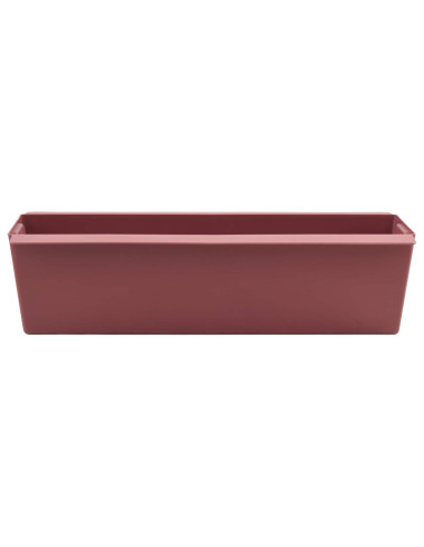 Fioriere per Euro pallet 24 pcs Marrone 36 x 13,5 x 9,5 cm