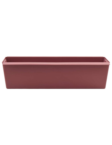 Fioriere per Euro pallet 24 pcs Marrone 36 x 13,5 x 9,5 cm