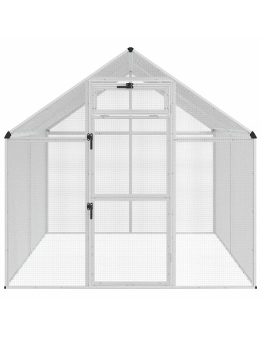 Gabbia per uccelli Argento 181,5 x 221 x 173,5 cm