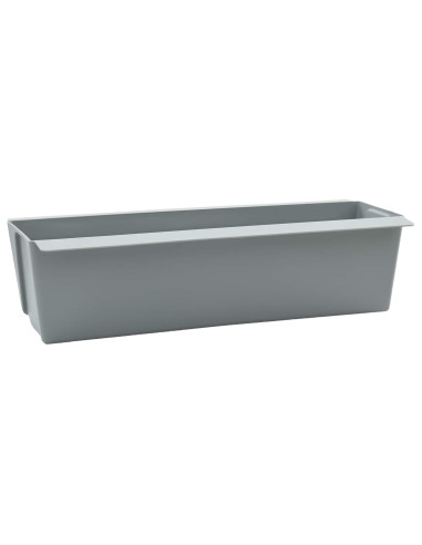 Fioriere per Euro pallet 24 pcs Grigio chiaro