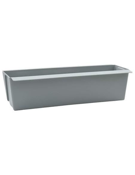 Fioriere per Euro pallet 24 pcs Grigio chiaro