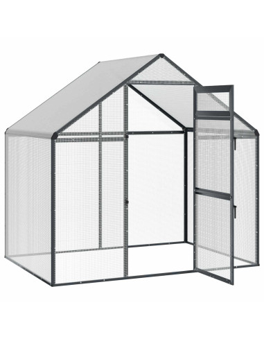Gabbia per uccelli Antracite 181,5 x 110,5 x 173,5 cm