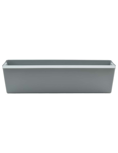 Fioriere per Euro pallet 24 pcs Grigio chiaro