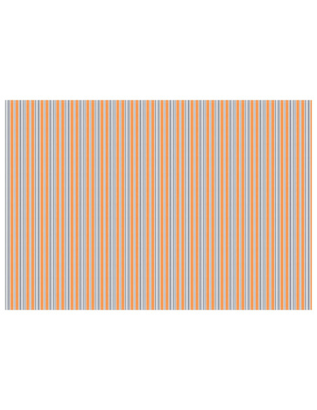 Telo di ricambio per tenda da sole Blu e Arancione 450 × 350 cm