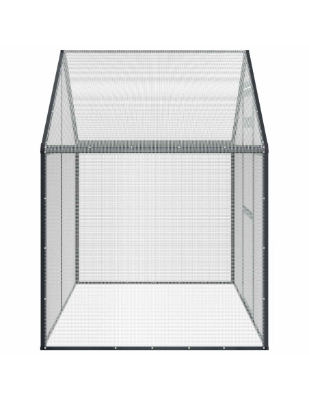 Gabbia per uccelli Antracite 181,5 x 110,5 x 173,5 cm