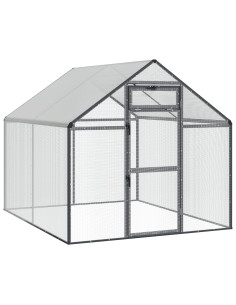 Gabbia per uccelli Antracite 181,5 x 221 x 173,5 cm 2