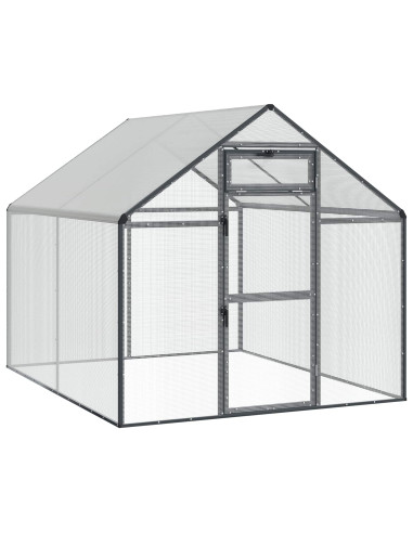 Gabbia per uccelli Antracite 181,5 x 221 x 173,5 cm