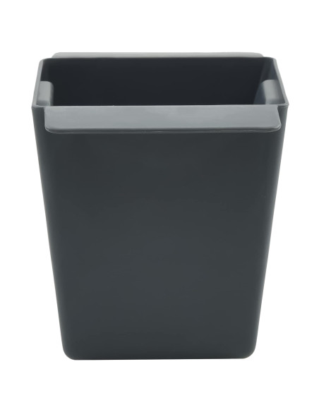 Fioriere per Euro pallet 24 pcs Grigio 13,5 x 9 x 9,5 cm