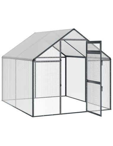 Gabbia per uccelli Antracite 181,5 x 221 x 173,5 cm