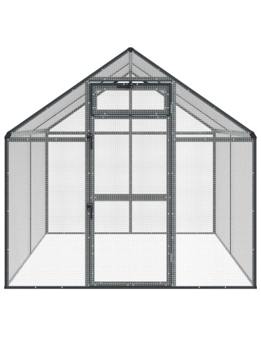 Gabbia per uccelli Antracite 181,5 x 221 x 173,5 cm