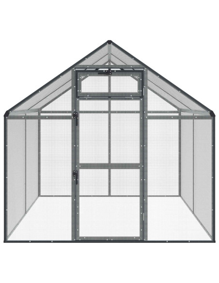 Gabbia per uccelli Antracite 181,5 x 221 x 173,5 cm