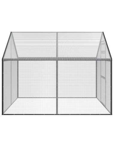 Gabbia per uccelli Antracite 181,5 x 221 x 173,5 cm