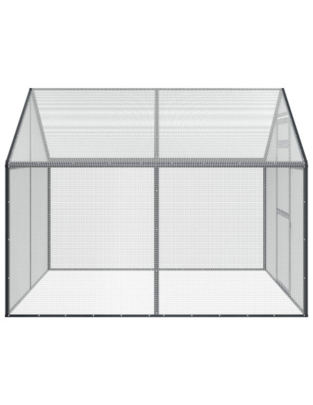 Gabbia per uccelli Antracite 181,5 x 221 x 173,5 cm