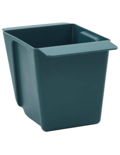 Fioriere per Euro pallet 24 pcs Verde 13,5 x 9 x 9,5 cm 2