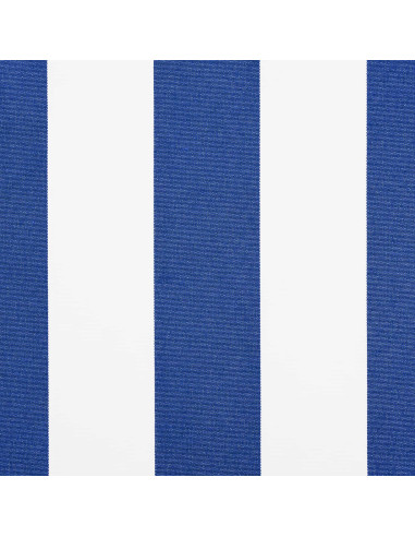 Telo di ricambio per tenda da sole Blu e Bianco 300 x 250 cm