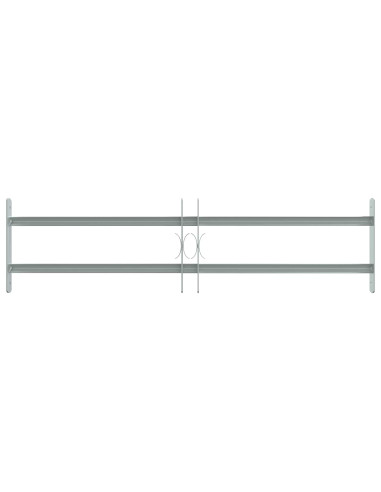 Griglia di Sicurezza per Finestre con 2 Traverse 3 pcs