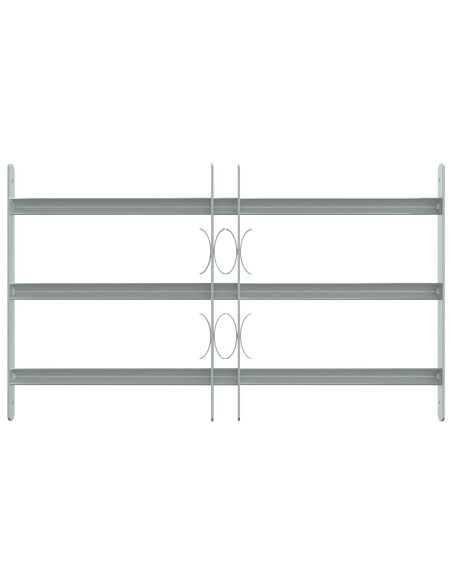 Griglia di Sicurezza per Finestra con 3 Traversine 3 pcs