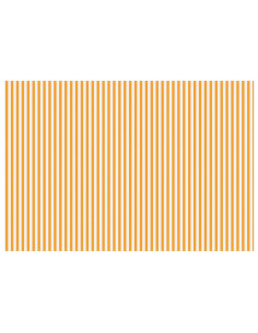 Telo di ricambio per tenda da sole Giallo e Bianco 500 × 300 cm 2