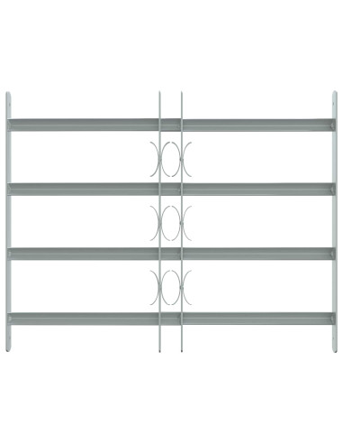 Griglia di sicurezza per finestre con 4 barre trasversali 3 pcs