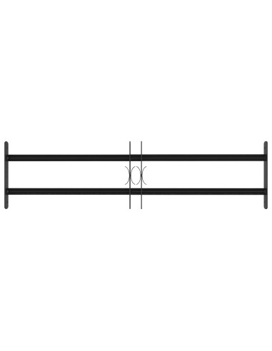 Griglia di Sicurezza per Finestre con 2 Traverse 3 pcs