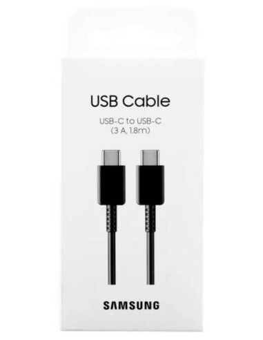 Samsung Cavo USB-C to USB-C EP-DX310JB 1.8m 3A Black