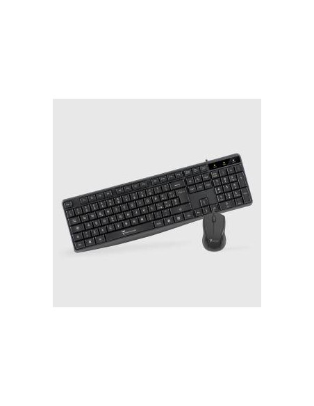 Techmade Kit Tastiera + Mouse Con Filo TM-KM002 Black