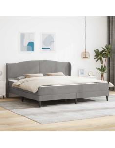 Struttura del letto con stoccaggio e testata 2 pcs