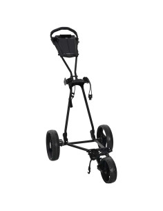 Carrello da golf Nero 95 x 60 x 130 cm Ferro