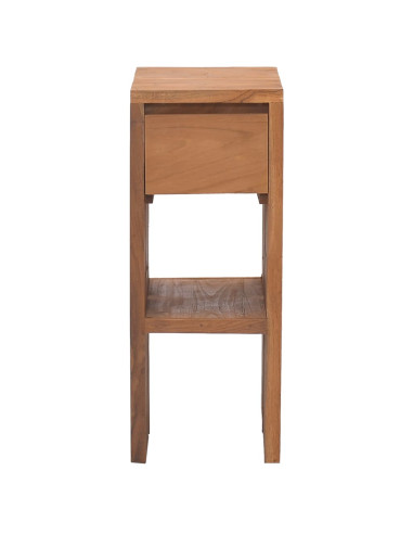 Comodino 20x35x50 cm in Legno Massello di Teak
