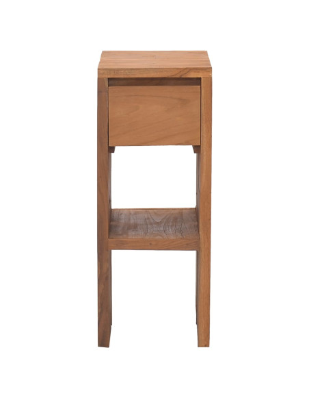 Comodino 20x35x50 cm in Legno Massello di Teak