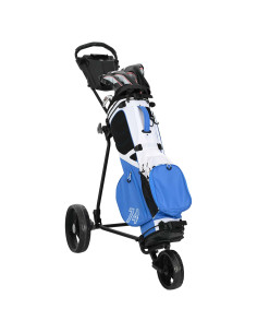 Carrello da golf Nero 95 x 60 x 130 cm Ferro 2