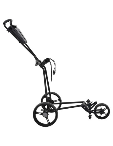 Carrello da golf Nero 95 x 60 x 130 cm Ferro
