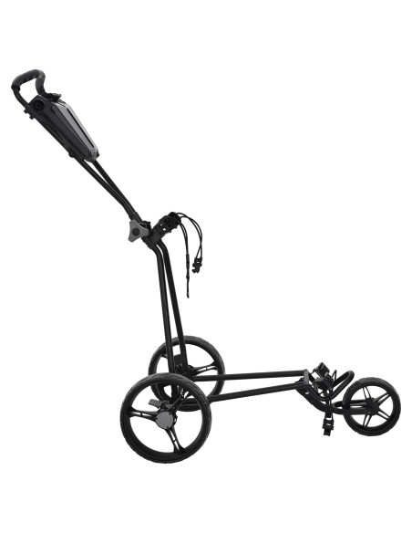 Carrello da golf Nero 95 x 60 x 130 cm Ferro