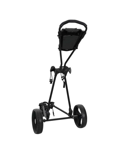 Carrello da golf Nero 95 x 60 x 130 cm Ferro
