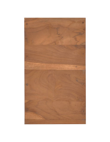 Comodino 20x35x50 cm in Legno Massello di Teak