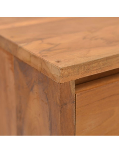 Comodino 20x35x50 cm in Legno Massello di Teak
