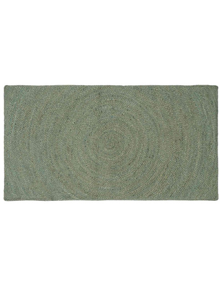 Tappeti per area Verde Oliva 60 x 110 cm Juta