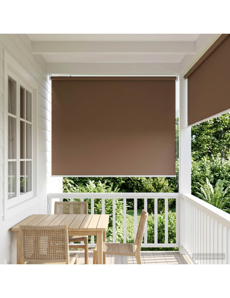 Voletta a rullo con protezione UV Tortora 145 x 230 cm