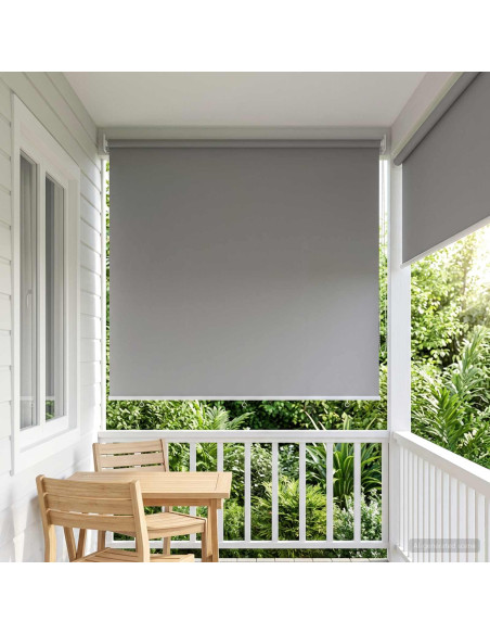 Voletta a rullo con protezione UV Grigio Chiaro 160 x 230 cm