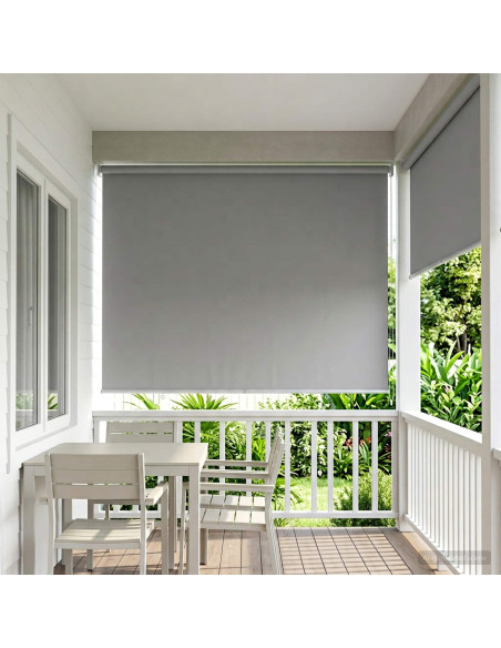 Voletta a rullo con protezione UV Grigio Chiaro 140 x 230 cm