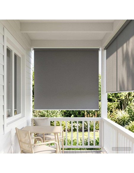 Voletta a rullo con protezione UV Grigio Chiaro 80 x 230 cm